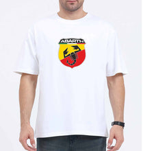 Load image into Gallery viewer, Abarth Oversized T-Shirt for Men-White-Ektarfa.online
