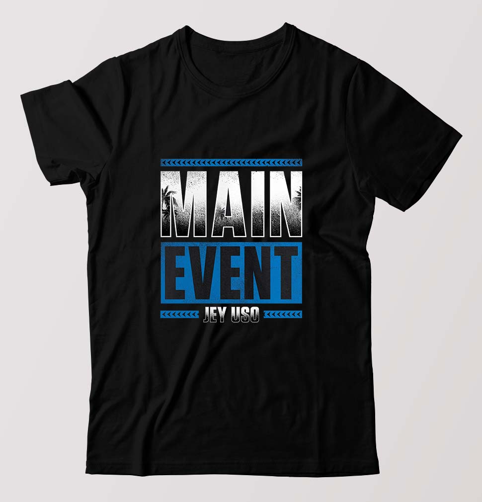 jey uso T-Shirt for Men-Black-Ektarfa.online