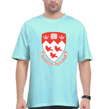 Load image into Gallery viewer, McGill University Oversized T-Shirt for Men-Mint-Ektarfa.online
