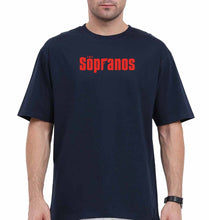 Load image into Gallery viewer, The Sopranos Oversized T-Shirt for Men-Navy Blue-Ektarfa.online
