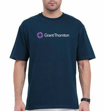 Load image into Gallery viewer, grant thornton Oversized T-Shirt for Men-Petrol Blue-Ektarfa.online
