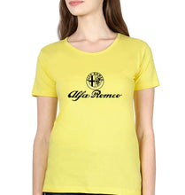Load image into Gallery viewer, Alfa Romeo T-Shirt for Women-Yellow-Ektarfa.online
