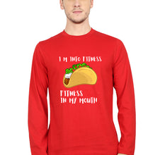 Load image into Gallery viewer, Taco Full Sleeves T-Shirt for Men-red-Ektarfa.online
