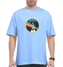 Load image into Gallery viewer, Isro Oversized T-Shirt for Men-Baby Blue-Ektarfa.online

