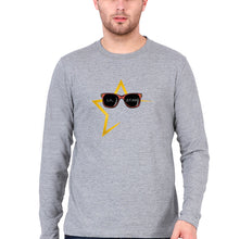 Load image into Gallery viewer, Lil Star Full Sleeves T-Shirt for Men-Grey Melange-Ektarfa.online
