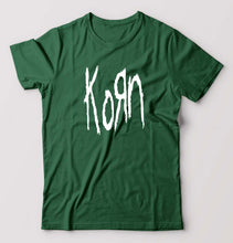 Load image into Gallery viewer, Korn T-Shirt for Men-Bottel Green-Ektarfa.online
