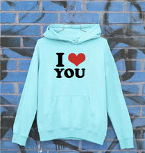 Load image into Gallery viewer, I LOVE YOU Hoodie for Men/Women
