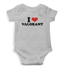Load image into Gallery viewer, I LOVE VALORANT Romper For Baby Boy/Girl-Grey-Ektarfa.online
