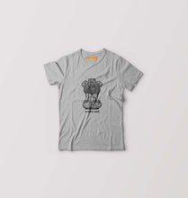 Load image into Gallery viewer, satyamev jayate Kids T-Shirt for Boy/Girl-Grey-Ektarfa.online
