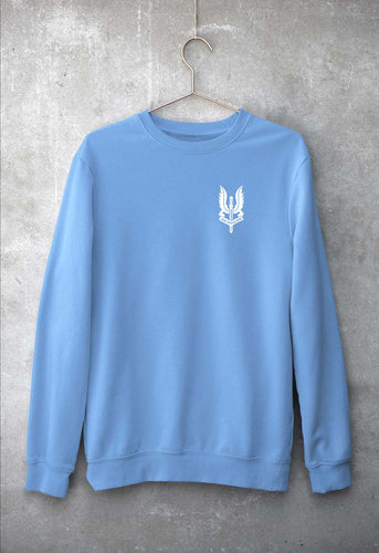 Who Dares Wins Balidaan Army Sweatshirt for Men/Women-Baby Blue-Ektarfa.online