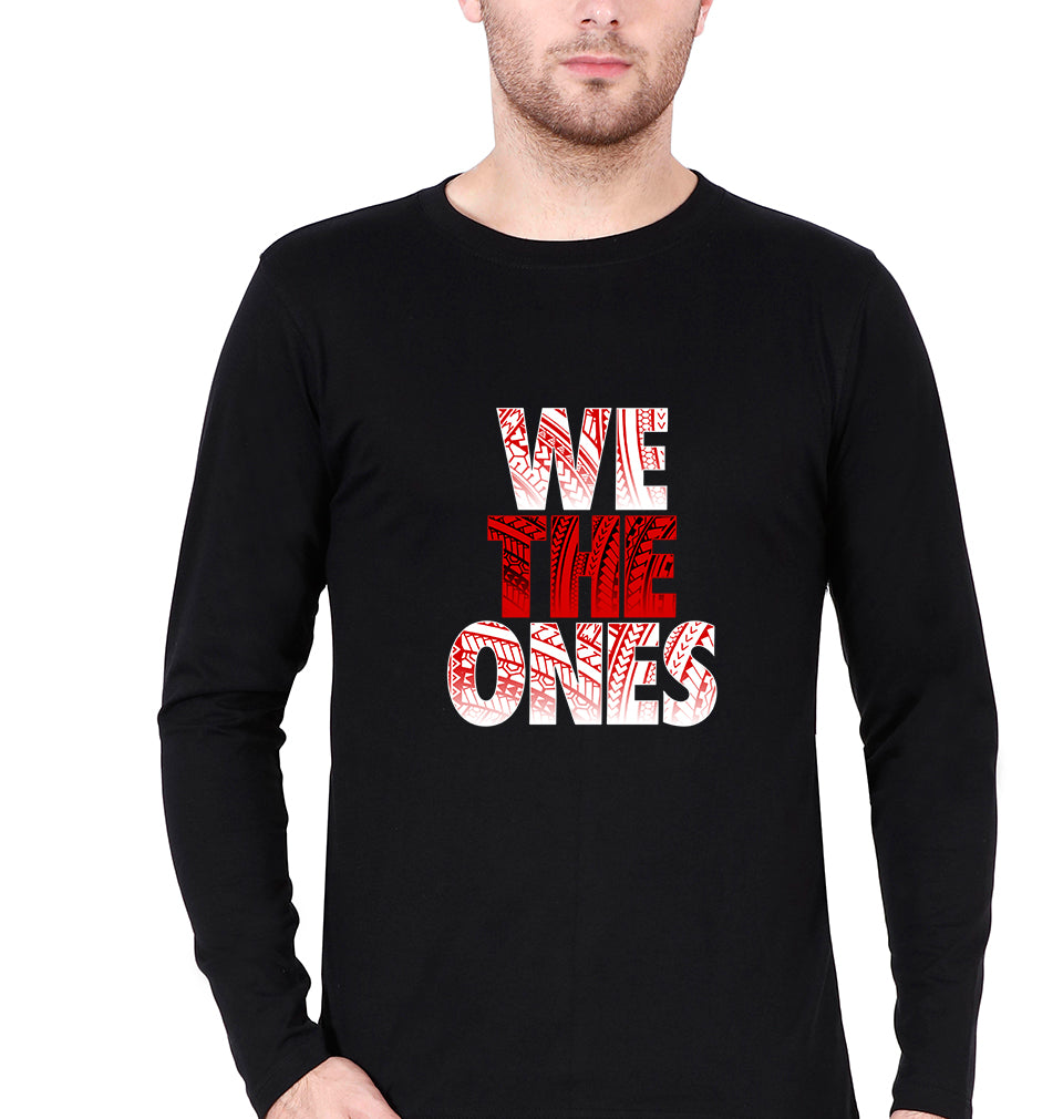 the bloodline we the ones Full Sleeves T-Shirt for Men-Black-Ektarfa.online