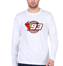 Load image into Gallery viewer, marc marquez Full Sleeves T-Shirt for Men-White-Ektarfa.online
