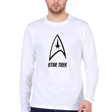 Load image into Gallery viewer, star trek Full Sleeves T-Shirt for Men-White-Ektarfa.online
