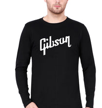 Load image into Gallery viewer, gibson Full Sleeves T-Shirt for Men-Black-Ektarfa.online
