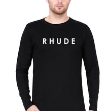 Load image into Gallery viewer, rhude Full Sleeves T-Shirt for Men-Black-Ektarfa.online
