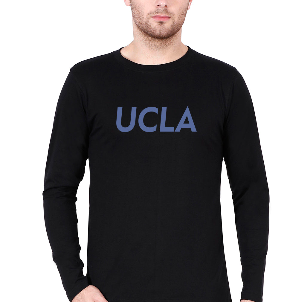 UCLA Full Sleeves T-Shirt for Men-Black-Ektarfa.online