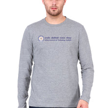 Load image into Gallery viewer, iit jodhpur Full Sleeves T-Shirt for Men-Grey Melange-Ektarfa.online
