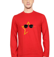Load image into Gallery viewer, Lil Star Full Sleeves T-Shirt for Men-red-Ektarfa.online
