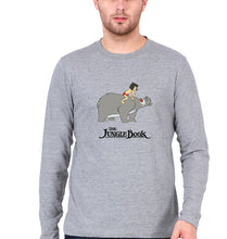 Load image into Gallery viewer, jungle book Full Sleeves T-Shirt for Men-Grey Melange-Ektarfa.online
