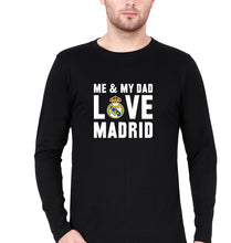 Load image into Gallery viewer, Love Real Madrid Full Sleeves T-Shirt for Men-Black-Ektarfa.online
