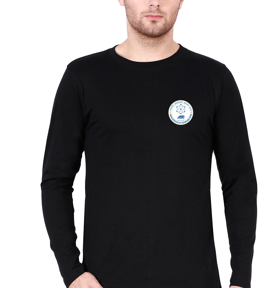 IIT Patna Full Sleeves T-Shirt for Men (Copy)-Black-Ektarfa.online