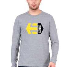 Load image into Gallery viewer, etnies Full Sleeves T-Shirt for Men-Grey Melange-Ektarfa.online
