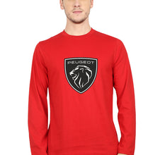 Load image into Gallery viewer, Peugeot Full Sleeves T-Shirt for Men-Red-Ektarfa.online
