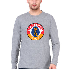 Load image into Gallery viewer, East Bengal FC Full Sleeves T-Shirt for Men-Grey Melange-Ektarfa.online
