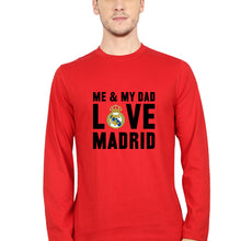 Load image into Gallery viewer, Love Real Madrid Full Sleeves T-Shirt for Men-Red-Ektarfa.online
