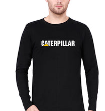 Load image into Gallery viewer, caterpillar Full Sleeves T-Shirt for Men-Black-Ektarfa.online
