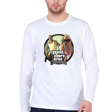 Load image into Gallery viewer, Grand Theft Auto (GTA) Full Sleeves T-Shirt for Men-White-Ektarfa.online
