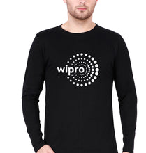 Load image into Gallery viewer, Wipro Full Sleeves T-Shirt for Men-Black-Ektarfa.online
