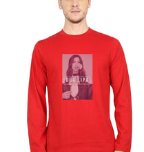 Load image into Gallery viewer, dua lipa Full Sleeves T-Shirt for Men-red-Ektarfa.online
