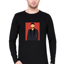 Load image into Gallery viewer, kr$na Full Sleeves T-Shirt for Men-Black-Ektarfa.online
