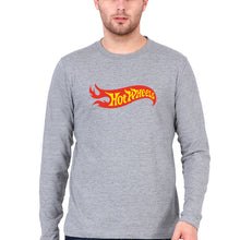 Load image into Gallery viewer, hot wheels Full Sleeves T-Shirt for Men-Grey Melange-Ektarfa.online
