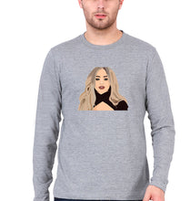 Load image into Gallery viewer, sabrina carpenter Full Sleeves T-Shirt for Men-Grey Melange-Ektarfa.online
