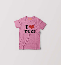 Load image into Gallery viewer, I LOVE YUZI T-Shirt for Boy/Girl-Pink-Ektarfa.online
