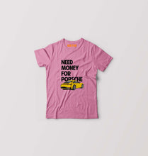 Load image into Gallery viewer, Porsche (Need Money) T-Shirt for Boy/Girl-Pink-Ektarfa.online

