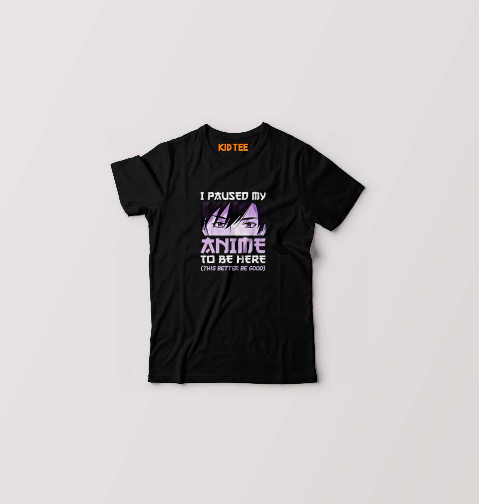 Paused my Anime T-Shirt for Boy/Girl