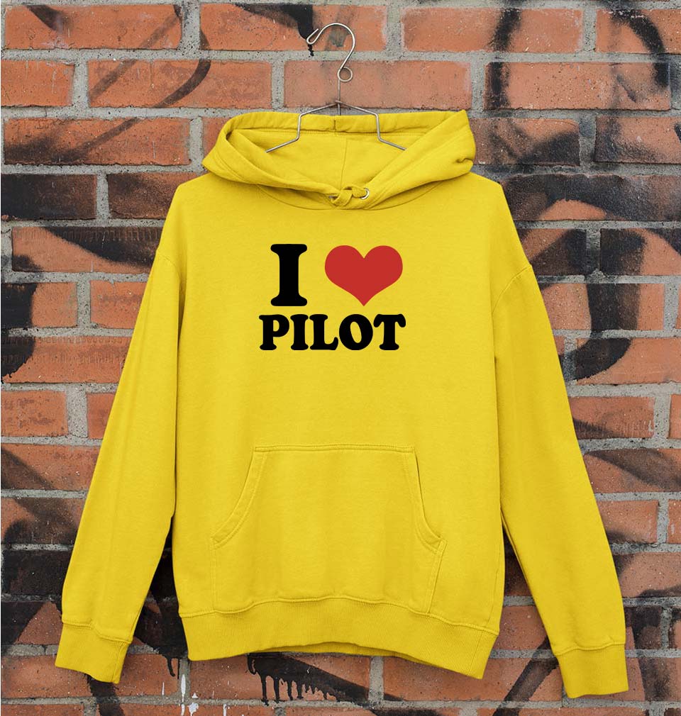 I LOVE PILOT Hoodie for Men/Women