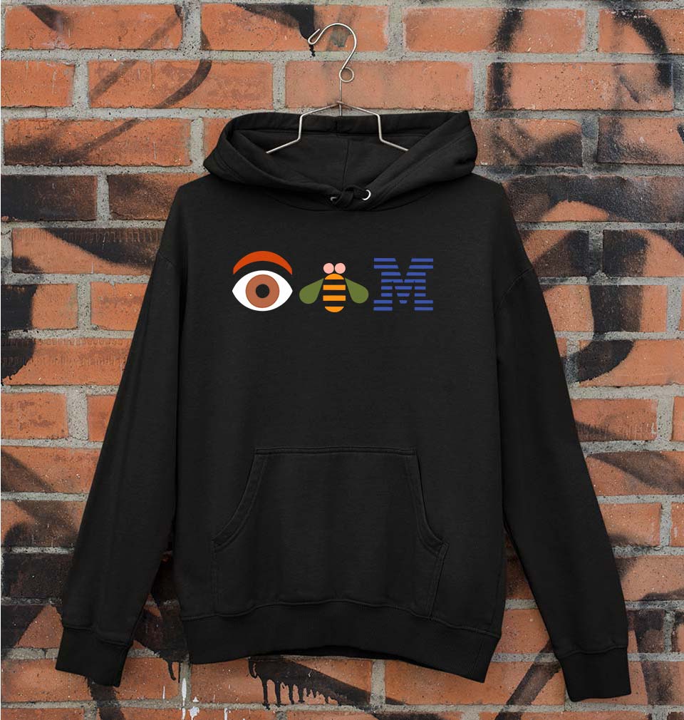 IBM Unisex Hoodie for Men/Women-Black-Ektarfa.online