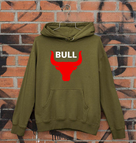 Bull Unisex Hoodie for Men/Women-Olive Green-Ektarfa.online