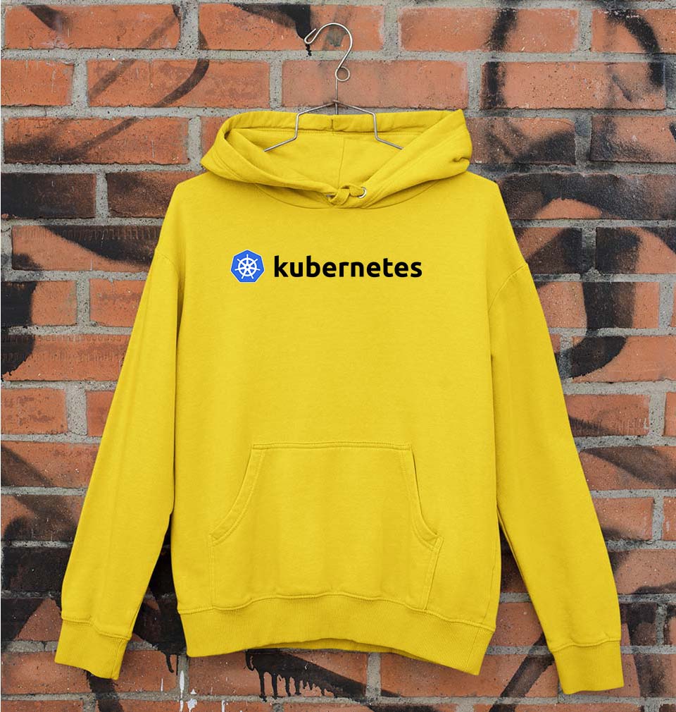 Kubernetes Unisex Hoodie for Men/Women-Mustard Yellow-Ektarfa.online