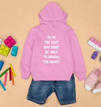 Load image into Gallery viewer, Be the Best Kids Hoodie for Boy/Girl-Light Baby Pink-Ektarfa.online
