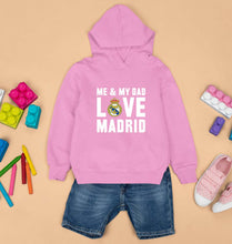 Load image into Gallery viewer, Love Real Madrid Kids Hoodie for Boy/Girl-Light Baby Pink-Ektarfa.online
