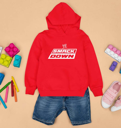 smackdown Kids Hoodie for Boy/Girl-Red-Ektarfa.online