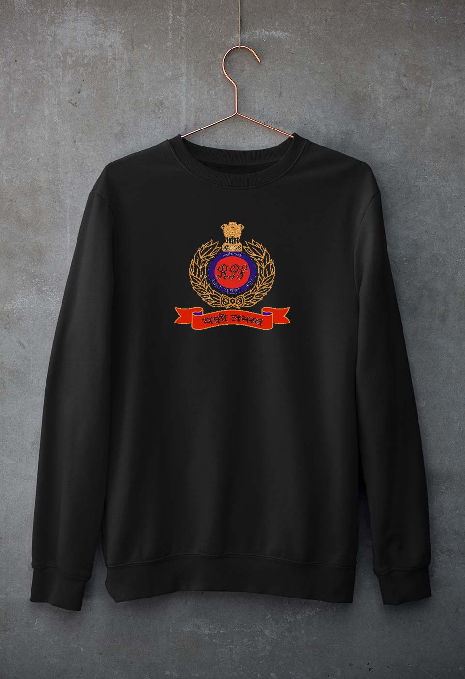 Railway Protection Force (RPF) Sweatshirt for Men/Women