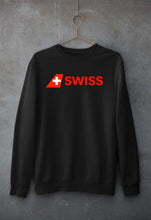 Load image into Gallery viewer, swiss Sweatshirt for Men/Women-Black-Ektarfa.online
