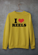 Load image into Gallery viewer, I LOVE REELS Sweatshirt for Men/Women
