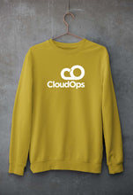 Load image into Gallery viewer, CloudOps Sweatshirt for Men/Women-Mustard Yellow-Ektarfa.online
